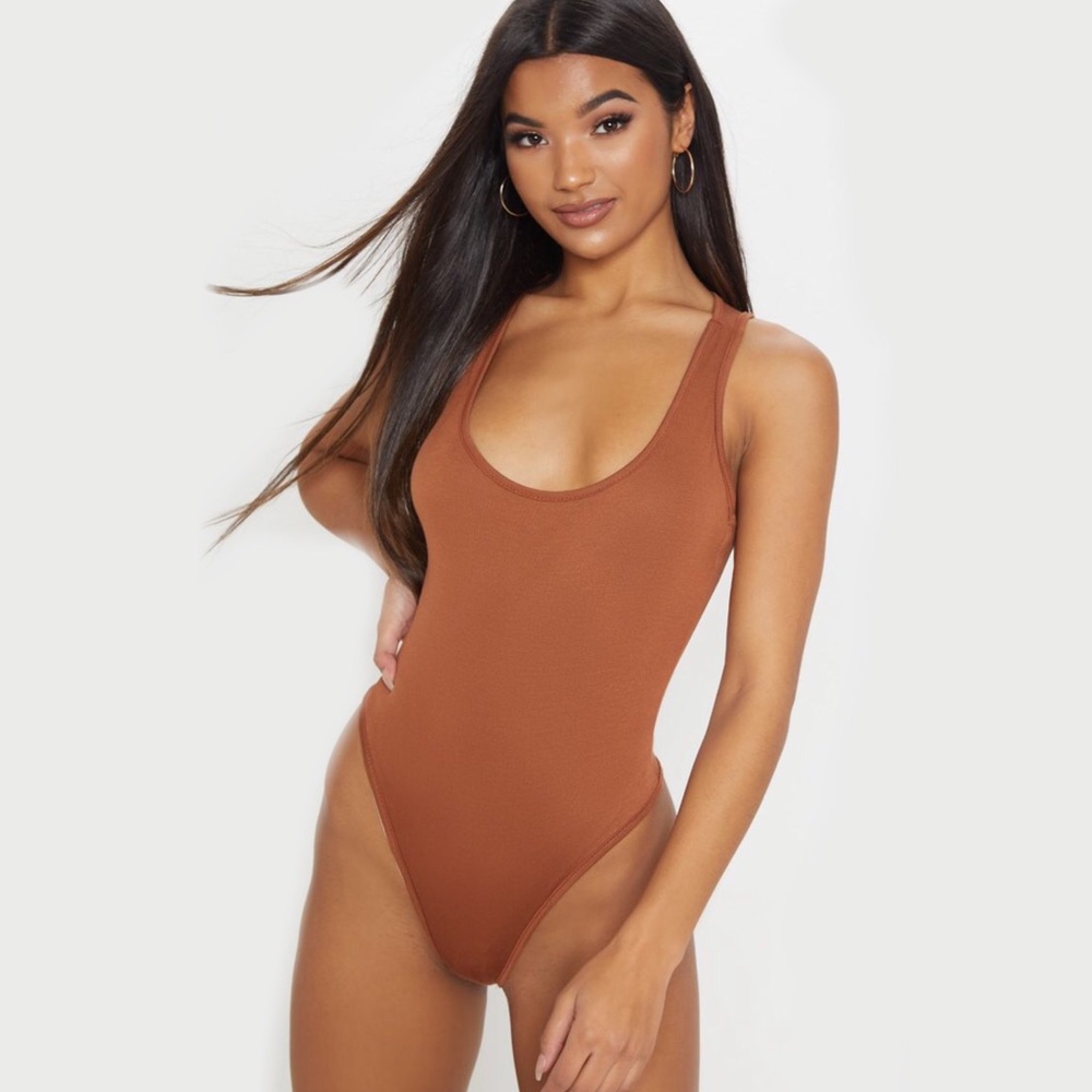 Racerback Bodysuit | PrettyLittleThing | S